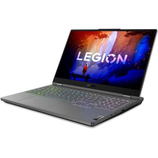 Kannettava tietokone Lenovo Legion 5 39,6 cm (15,6 colio) „Full HD“ AMD Ryzen™ 5 6600H 16 GB DDR5-SDRAM 512 GB SSD NVIDIA GeForce RTX 3050 Wi-Fi 6E (802.11ax) Windows 11 Home grey