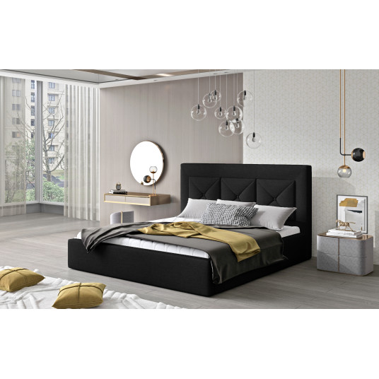 Cloe Sawana 14 sänky, 200x200, musta väri