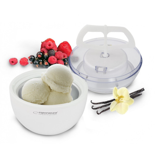 Jäätelökone VANILLA valkoinen
