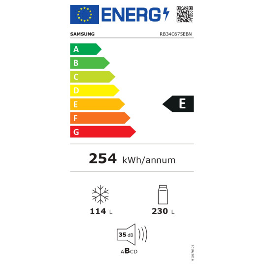 Jääkaappi Samsung RB34C675EBN/EF