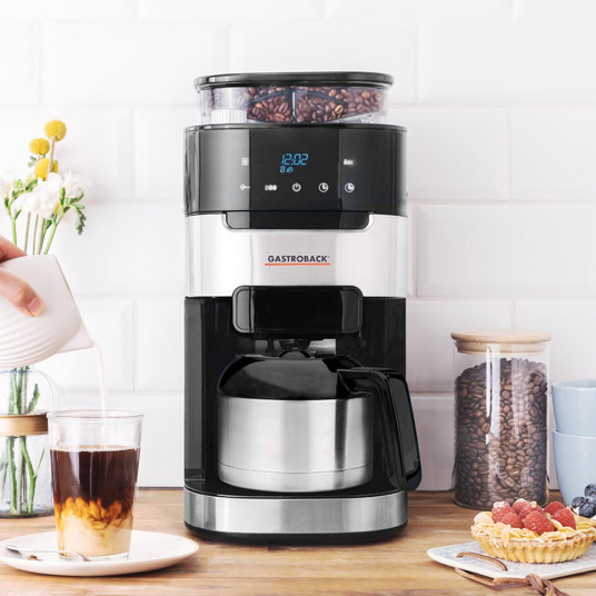 Gastroback 42711_S Kahvinkeitin Grind & Brew Pro Thermo