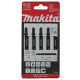 Metalliset jiirisahat Makita A-85743 T118B, 5 kpl.