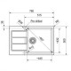 Pyykinpesukone Franke Sirius 2.0 S2D 611-78 XL 143.0590.228 MUSTA
