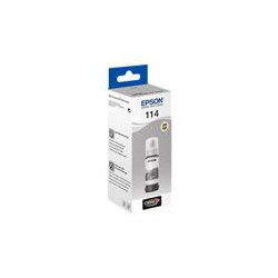 Epson 114 EcoTank -mustepullo, harmaa