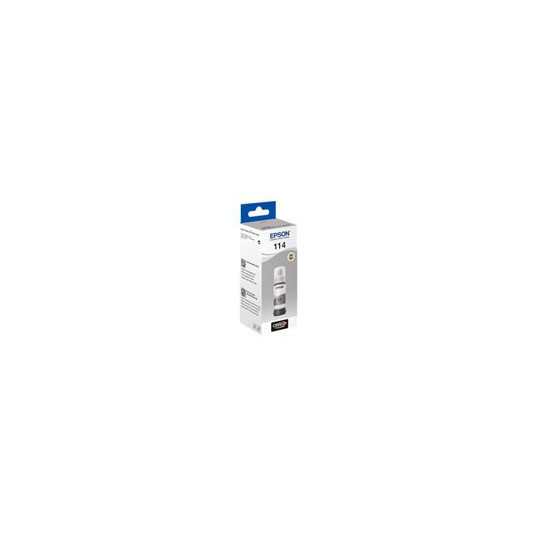 Epson 114 EcoTank -mustepullo, harmaa