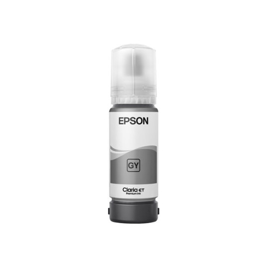 Epson 114 EcoTank -mustepullo, harmaa