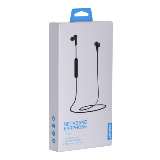 Lenovo Wireless Bluetooth Headset HE01 musta