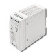 DIN-kiskovirtalähde 40W, 24V, 1,67A, ohut