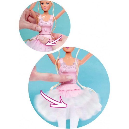 Nukke Steffi Love Steffi tanssii baleriinit