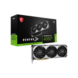 MSI GeForce RTX 4060 Ti VENTUS 3X E 8G OC -näytönohjain