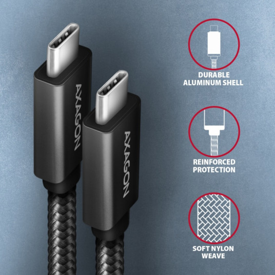 AXAGON BUCM32-CM10AB USB-C - USB-C 3.2 Ge