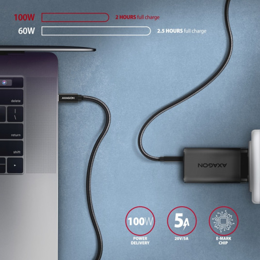 AXAGON BUCM32-CM10AB USB-C - USB-C 3.2 Ge
