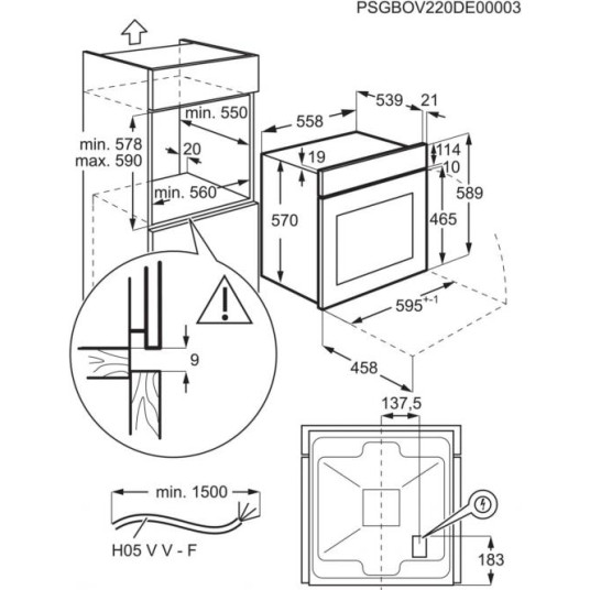 Uuni Electrolux EOF6P76BX