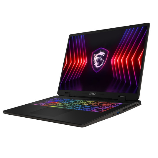 MSI Sword 17 HX B14VFKG-020XPL i7-14700HX 17" QHD+ 240Hz IPS-tason 16GB DDR5 SSD1TB RTX 4060 8GB NoOS