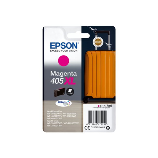 EPSON SINGLEPACK MAGENTA 405XL DURABRITE ULTRA MUSTE