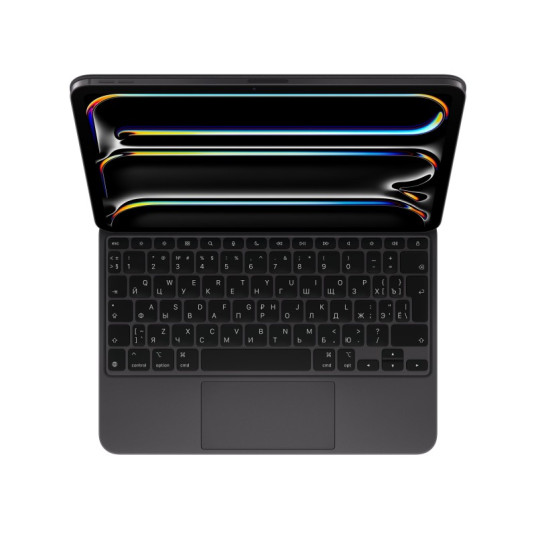 Näppäimistö Magic Keyboard for Apple iPad Pro 11‑inch (M4) International Russian Black MWR23RS/A