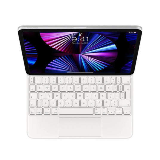 Näppäimistö Magic Keyboard for 11-inch Apple iPad Pro INT White MJQJ3Z/A