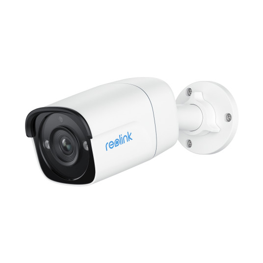 Reolink P320 5MP Smart PoE IP-kamera henkilön/ajoneuvon tunnistimella, 100 jalkaa Night Vision &amp; Audio Recording, valkoinen | Reolink
