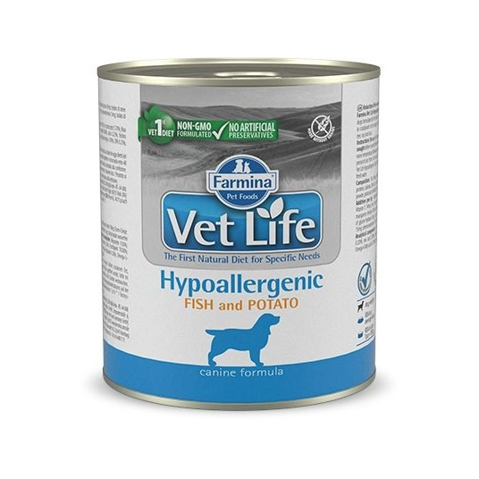 Farmina Vet Life Diet DOG Hypoallergenic Fish & Potato 300 g