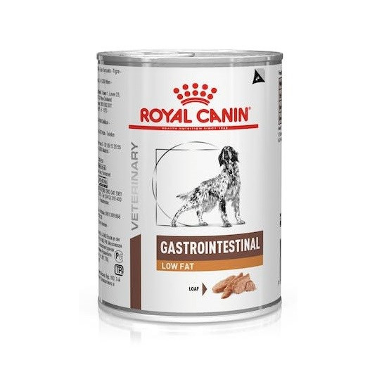 ROYAL CANIN Veterinary Diet Canine Gastrointestinal Low Fat - Märkäruoka koirille - 410 g