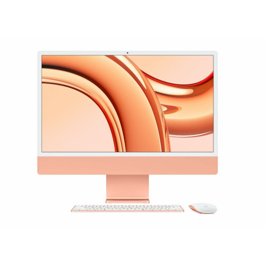 iMac 24 tuumaa: M3 8/10, 8GB, 256GB - oranssi