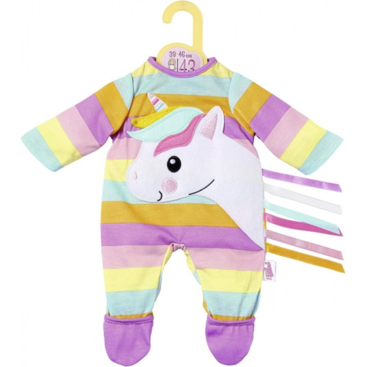 Vaatteet Baby Born Dolly Moda Värikkäät housut Unicorn