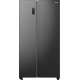 Gorenje NRR9185EABXL -Side By Side, musta