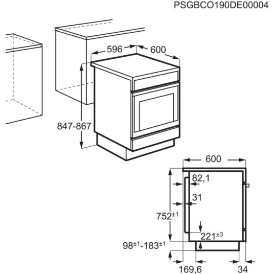 Liesi Electrolux LKR64021AX