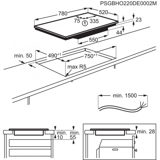 Keittotaso Electrolux EIS82453