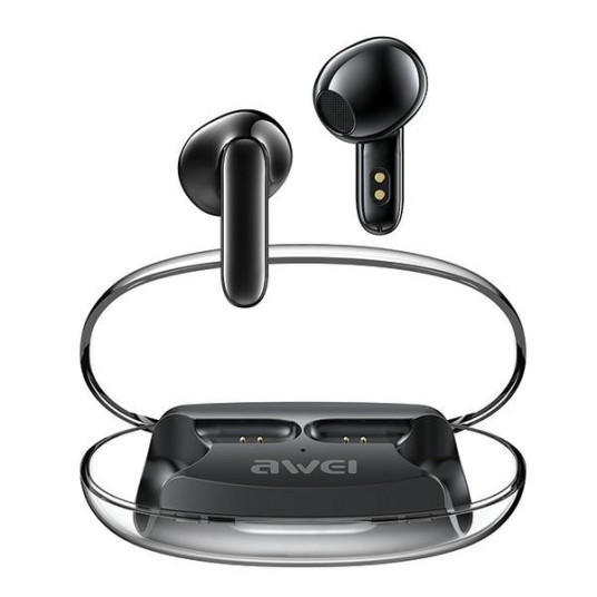 Bluetooth-kuulokkeet 5.3 T85 ENC TWS musta