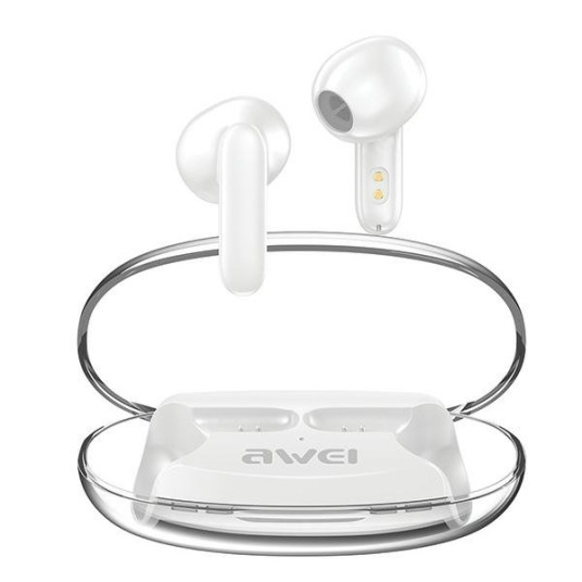 Bluetooth-kuulokkeet 5.3 T85 ENC TWS valkoinen
