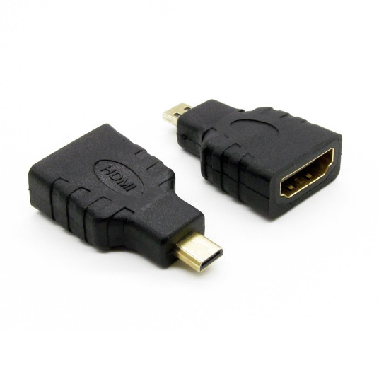 RoGer MHL Universal Adapter Micro HDMI - HDMI Black
