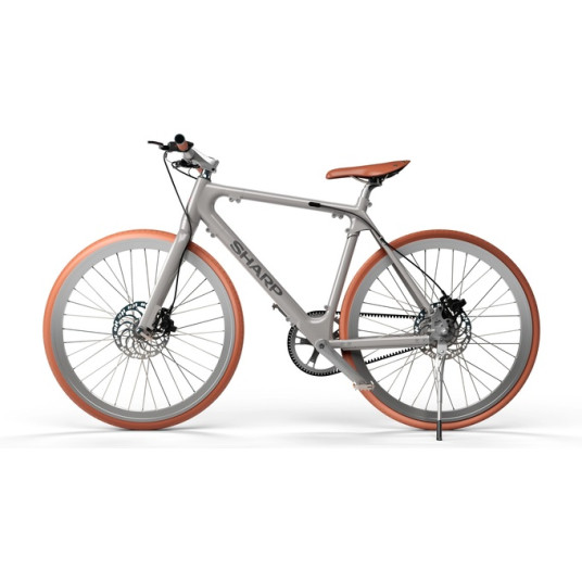 Sharp Hybrid E-Bike 21", hopea