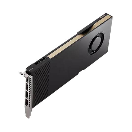 Lenovo RTX A4000 NVIDIA, 16 Gt, RTX A4000, GDDR6X, PCIe 4.0 x 16, jäähdytystyyppi aktiivinen