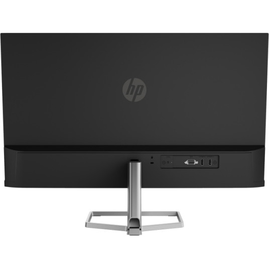 HP M27f -näyttö 27" (68,6 cm) IPS, FHD 1920x1080, 5ms, 300 cd/m2, 75Hz, musta/hopea