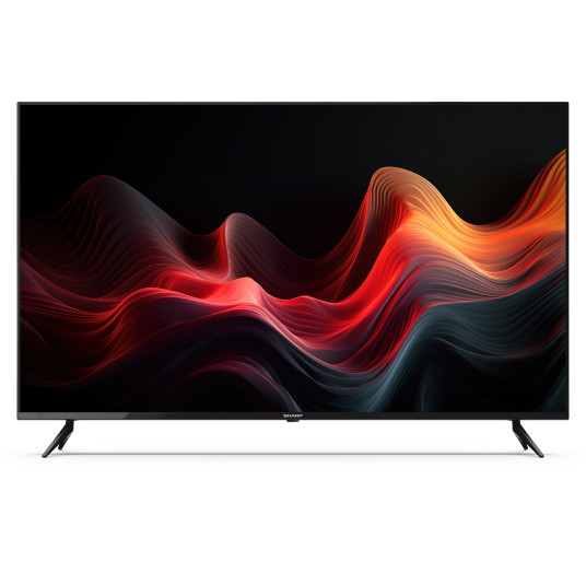 Sharp 55" (139 cm) 4K Ultra HD Smart Googlen kehyksetön TV, Dolby Vision, Dolby Atmos, Google Assistant