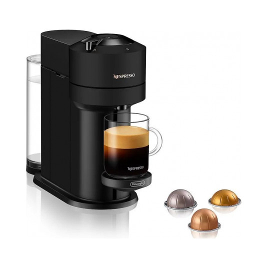 Nespresso Vertuo Next kapselikeitin, mattamusta