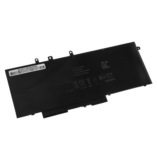 Kannettavan akku 93FTF GJKNX 7.6V 6200mAh Dell Latitude 5290 5490 5580 