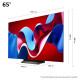 Televisio LG OLED65C41LA OLED 65" Smart