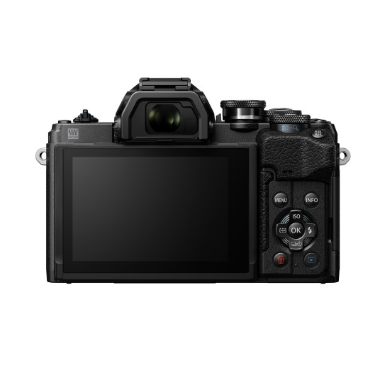 Järjestelmäkamera Olympus OM-D E-M10 Mark IV + ED 14-42mm EZ PANCAKE (musta)