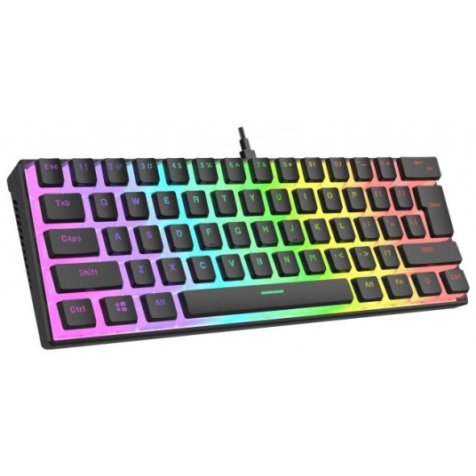 RAMPAGE GAMING -NÄPPÄIMISTÖ USB-C RGB PUDDING-NÄPPÄIMET