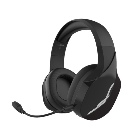 Zalman ZM-HPS700W Wireless 7.1 Gaming Headset, musta