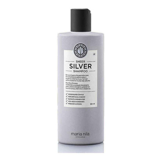 Maria Nila - Shampoo Neutralizing Yellow Hair Tones Sheer Silver (shampoo) - 100 ml