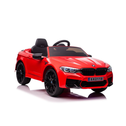 BMW M5 SX2118 lasten sähköauto, punainen