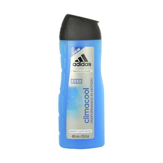 Adidas - Suihkugeeli 3 in 1 Miesten ClimaCool (suihkugeeli vartalon hiuksille) - 400 ml