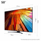 Televisio LG 50UT81003LA UHD 50" Smart