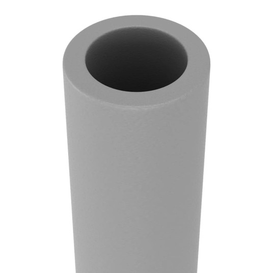 Pehmusteet trampoliiniputkille, 12 kpl, harmaa, 92,5 cm