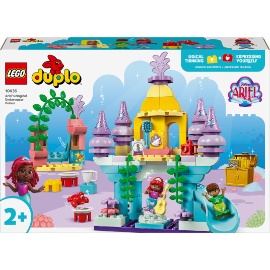 LEGO® 10435 DUPLO Disney Arielin maaginen vedenalainen palatsi