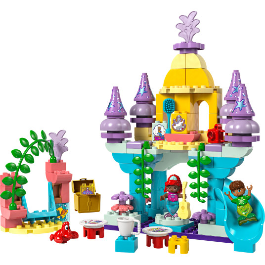 LEGO® 10435 DUPLO Disney Arielin maaginen vedenalainen palatsi