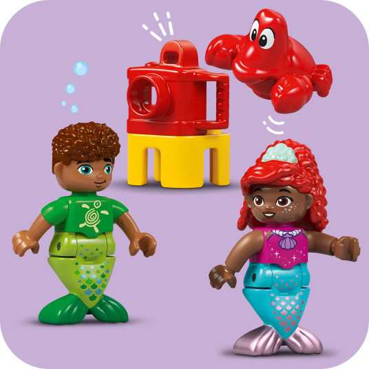 LEGO® 10435 DUPLO Disney Arielin maaginen vedenalainen palatsi